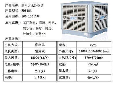 【潤東方水冷空調 廠家直銷 的環保空調 降溫 降溫設備】價格_廠家_圖片
